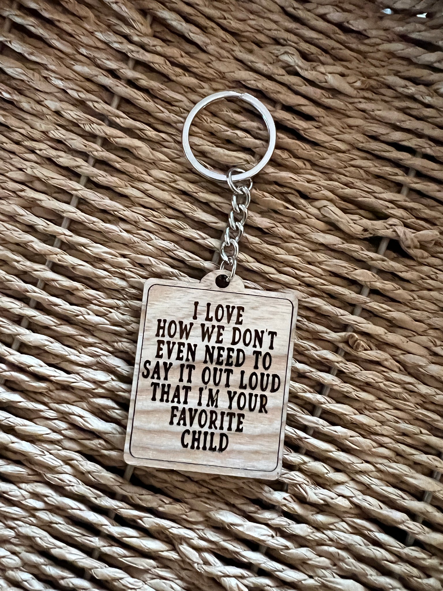 Favorite Child keychain