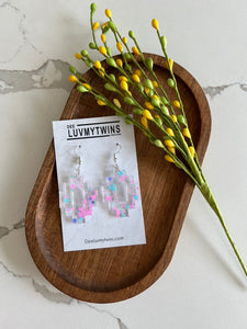 Aztec Hanging Earrings