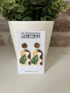 Leaf  Hanging Earrings