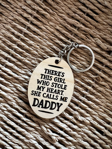 Daddy keychain