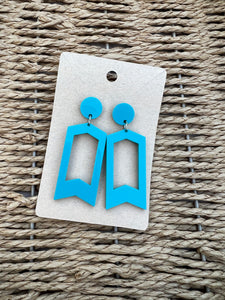 Turquoise Arrow Earrings