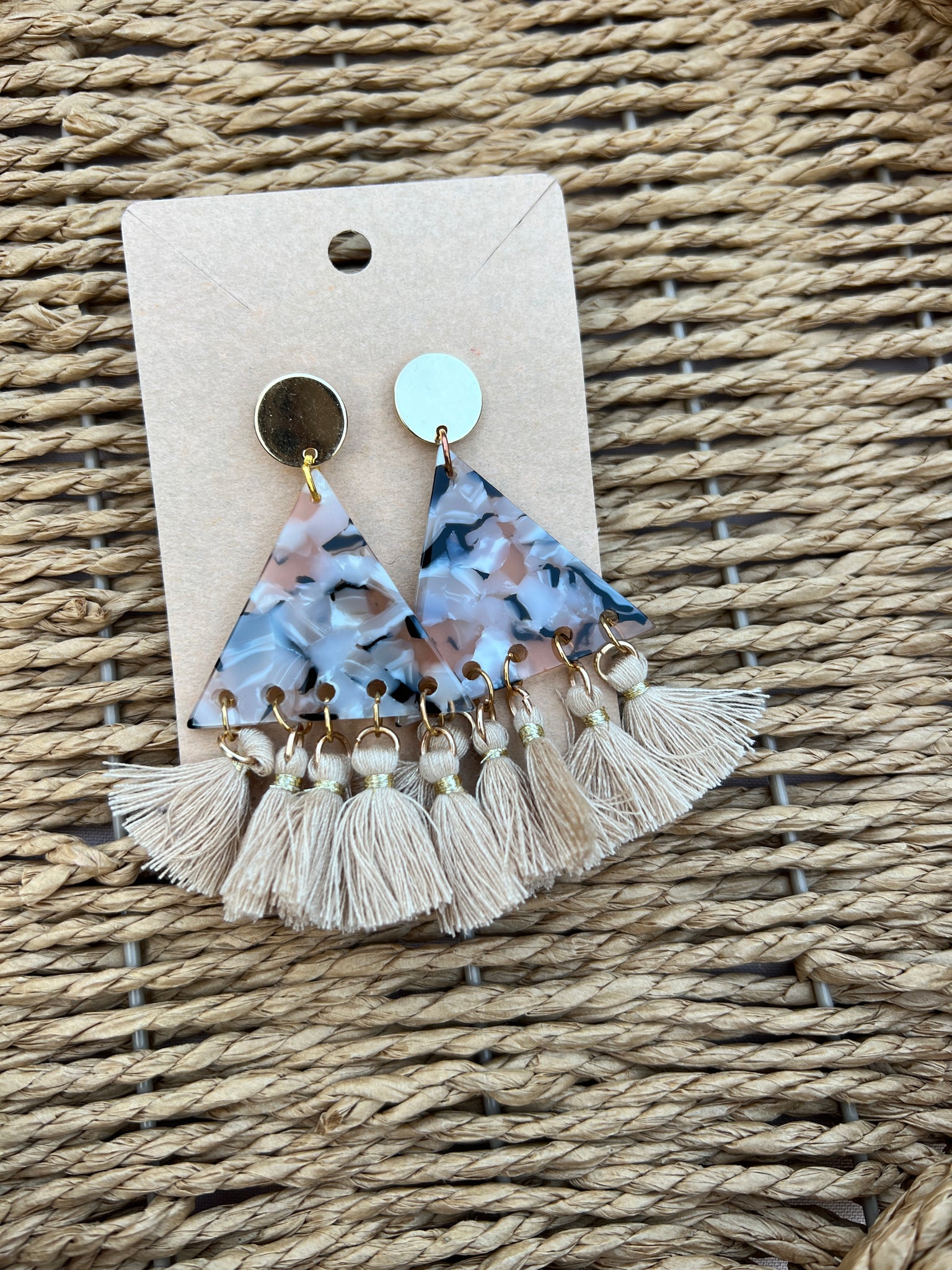 Neutral Hanging Earrings