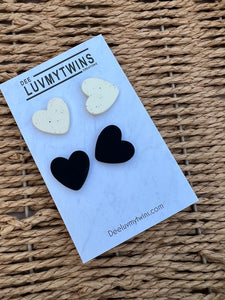 Heart Studs pack