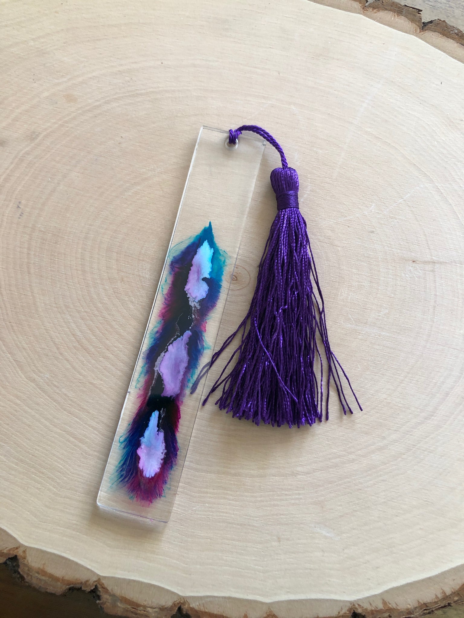 Tie Dye Bookmark