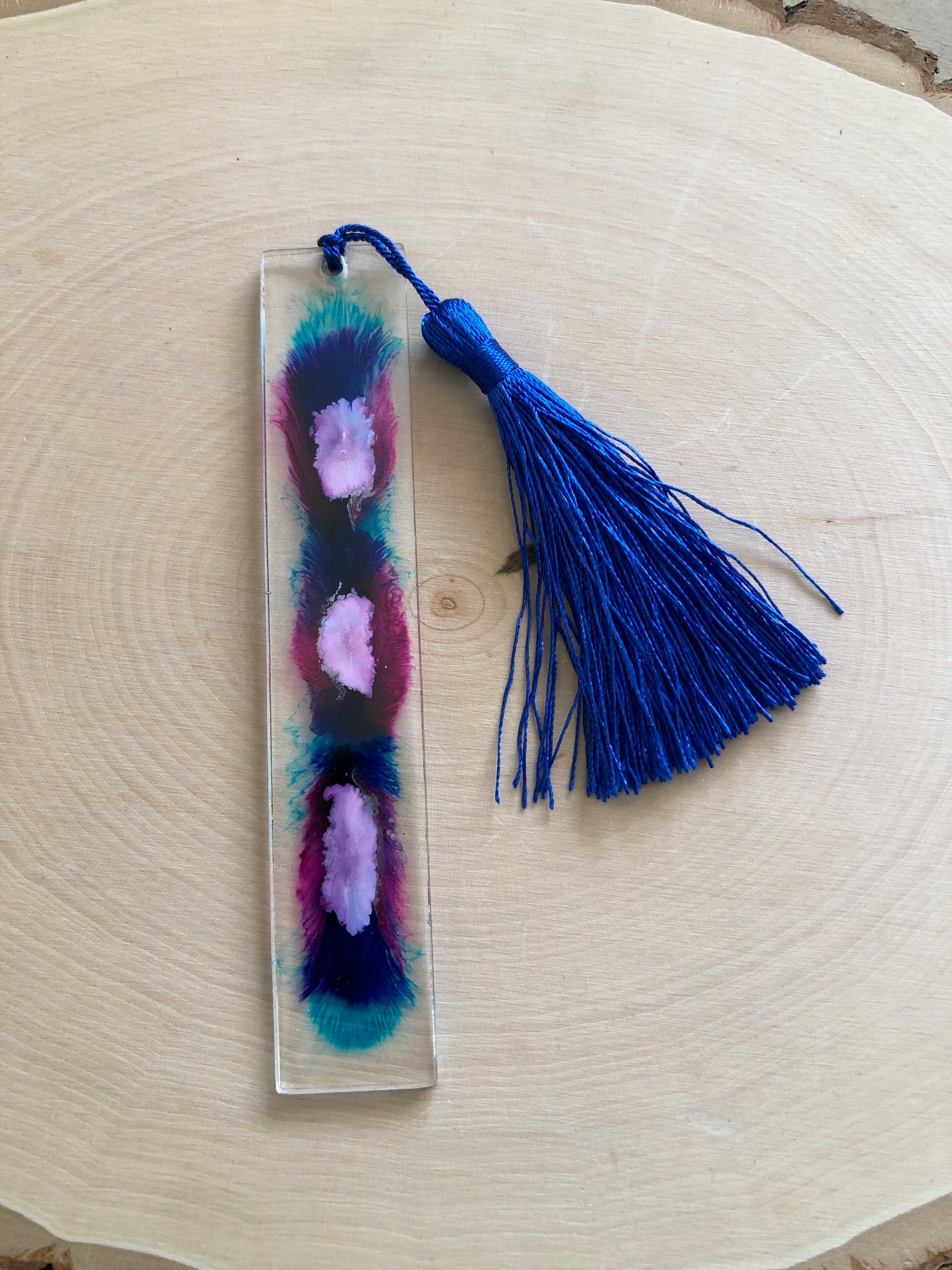 Tie Dye Bookmark